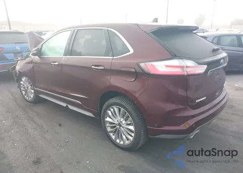 2020 Ford Edge Titanium z USA, uszkodzony, nr VIN 2FMPK3K97LBA35512